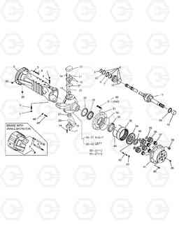 4640 PLANET GEAR-FRONT AXLE SOLAR 140W-V, Doosan