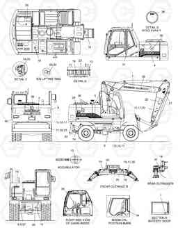 5160 NAME PLATE-GERMAN & ITALY SOLAR 140W-V, Doosan