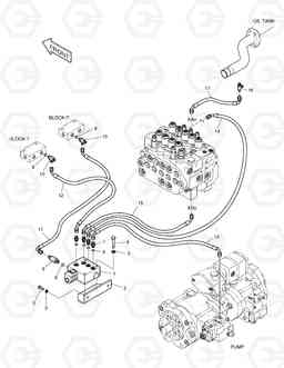 6580 PILOT PIPING-BREAKER SOLAR 140W-V, Doosan