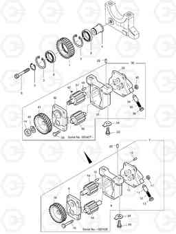 018 INTERMEDIATE GEAR M300-V (DE08TIS D114, Doosan