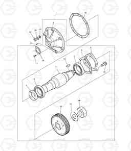 027 FUEL INJECTION PUMP DRIVE M300-V (DE08TIS D114, Doosan