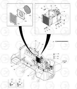 1580 AIRCONDITIONER(2) M300-V (DE08TIS D114, Doosan