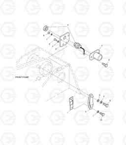 2130 ARM FLOAT KICK OUT M300-V (DE08TIS D114, Doosan