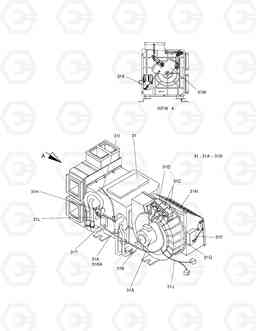 1830 AIRCONDITIONER(2)-AIRCON UNIT SOLAR 470LC-V, Doosan