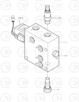 4290 BREAKER VALVE SOLAR 470LC-V, Doosan