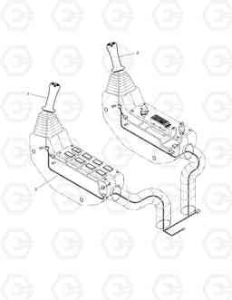 6230 JOYSTICK VALVE ASS'Y-3 SWITCH SOLAR 470LC-V, Doosan