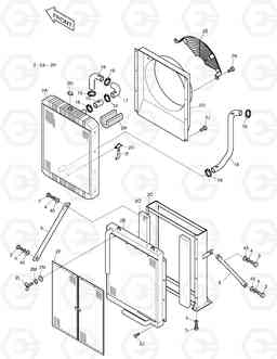 1120 RADIATOR SOLAR 180W-V, Doosan