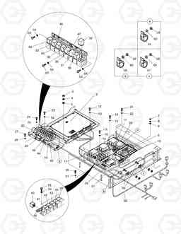 1760 ELECTRIC BOX ASS'Y-ELECTRIC PARTS SOLAR 180W-V, Doosan