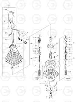 4251 REMOTE CONTROL VALVE SOLAR 180W-V, Doosan