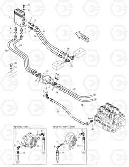 6550 PILOT PIPING-ARTI.BOOM SOLAR 180W-V, Doosan