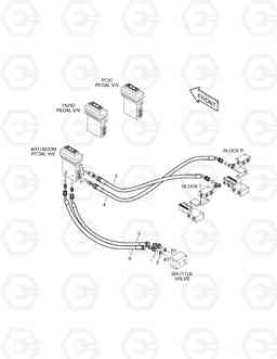 6820 PILOT PIPING-PE3C & PERO-ARTI.BOOM SOLAR 180W-V, Doosan