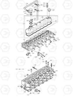 005 CYLINDER HEAD TXL250-1, Doosan