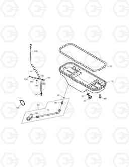 010 OIL PAN TXL250-1, Doosan