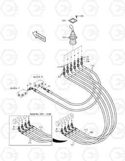 1340 PILOT PIPING(5) SOLAR 140W-V, Doosan