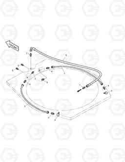 1720 LUBRICATOR PIPING SOLAR 140W-V, Doosan