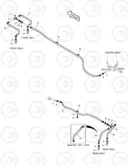 2130 BRAKE PIPING SOLAR 140W-V, Doosan