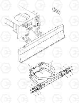 2170 BLADE PIPING SOLAR 140W-V, Doosan