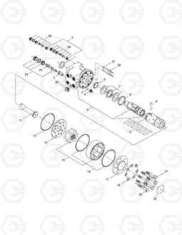 4260 STEERING VALVE SOLAR 140W-V, Doosan