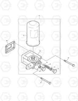 008 OIL FILTER MEGA200-V TONY, Doosan