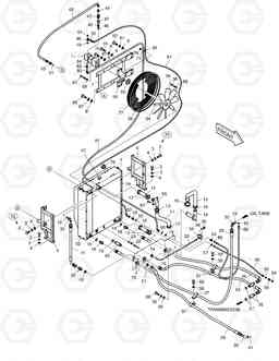 1230 COOLING PIPING MEGA200-V TONY, Doosan