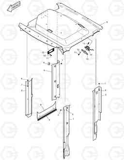 1290 SHEET ASS'Y MEGA200-V TONY, Doosan