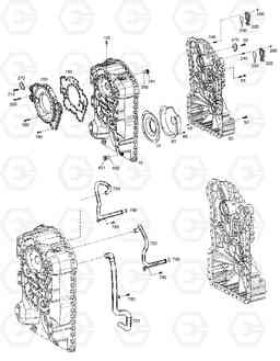 3120 GEARBOX HOUSING-T/MISSION(3) MEGA200-V TONY, Doosan