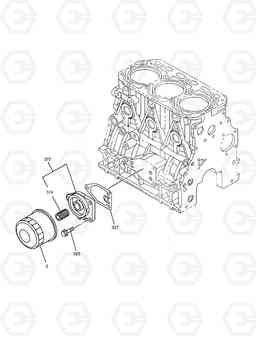 171 OIL FILTER SOLAR 030PLUS, Doosan