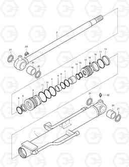 4240 BOOM CYLINDER - LOCK VALVE SOLAR 030PLUS, Doosan