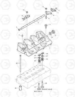 108 VALVE MECHANISM SOLAR 035, Doosan