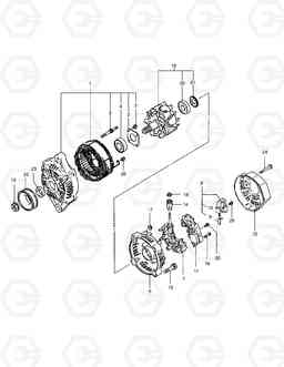 122 GENERATOR SOLAR 035, Doosan