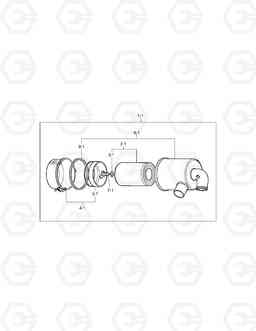 123 AIR CLEANER SOLAR 035, Doosan