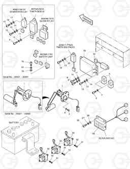 1370 ELECTRIC PARTS(4) - SENSOR & FUSE BOX SOLAR 035, Doosan