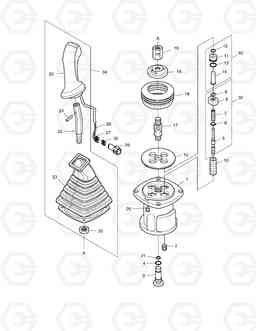 4151 JOYSTICK VALVE SOLAR 035, Doosan