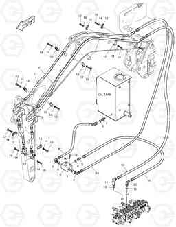 6130 SELECTOR PIPING - 1WAY+2WAY SOLAR 035, Doosan