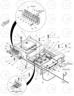 1670 ELECTRIC BOX ASS'Y-ELECTRIC PARTS SOLAR 140-V, Doosan