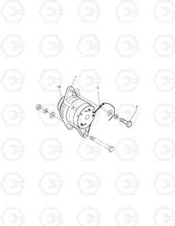 6150 ALTERNATOR SOLAR 140-V, Doosan