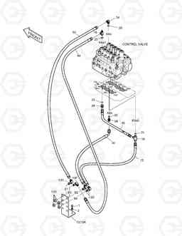 1330 PILOT PIPING(4) SOLAR 225LL, Doosan