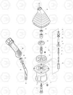 4190 REMOTE CONTROL VALVE SOLAR 225LL, Doosan