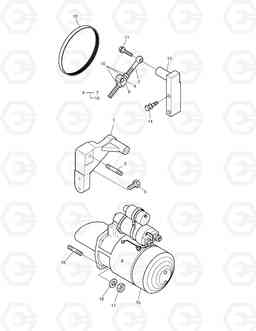 029 ALTERNATOR & STARTER SOLAR 300LL, Doosan