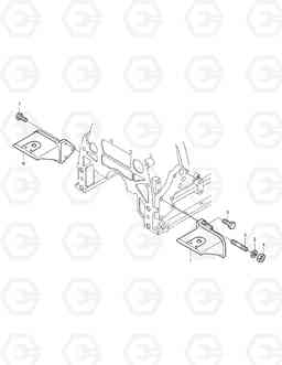 030 ENGINE MOUNTING SOLAR 300LL, Doosan