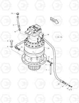 1190 SWING DEVICE ASS'Y SOLAR 300LL, Doosan