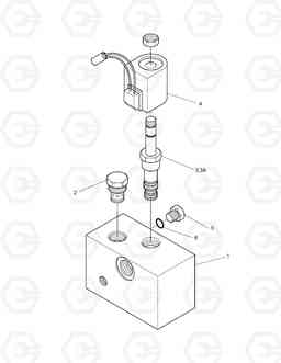 4220 PILOT VALVE SOLAR 300LL, Doosan