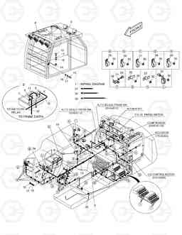 6220 ELECTRIC WIRING(1)-W/O CABIN RISER SOLAR 300LL, Doosan