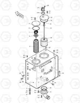 1210 OIL TANK TXC 225LC-1, Doosan