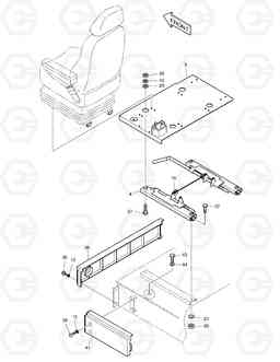 1410 SEAT & ELECTRIC BOX TXC 225LC-1, Doosan