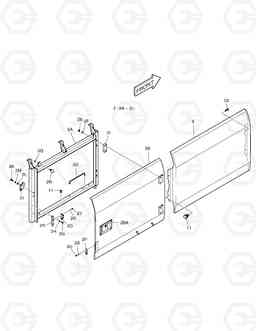 1560 COVER(2) TXC 225LC-1, Doosan