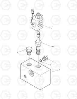 4240 PILOT VALVE TXC 225LC-1, Doosan