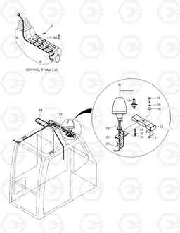 6150 ROTATING BEACON TXC 225LC-1, Doosan