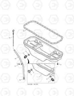010 OIL PAN TXC 175LC-1, Doosan
