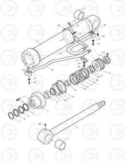 4280 BOOM CYLINDER-R.H TXC 175LC-1, Doosan